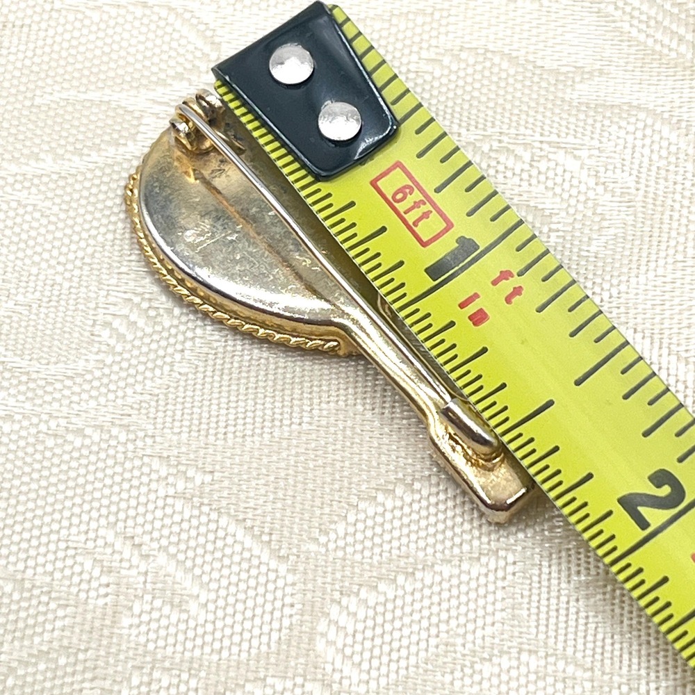 Vintage Italian Micro Mosaic Millefiori Mandolin Guitar Music Brooch - Picture 7 of 7